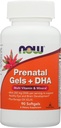 Ahora alimentos geles prenatales más DHA, 90 TC
