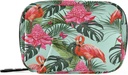 Pill Organizer Funda Verano Floral 7 Day Travel Pill Box con cremallera Portable semanal Vitamina Medicina Suplemento Titular Bolsa