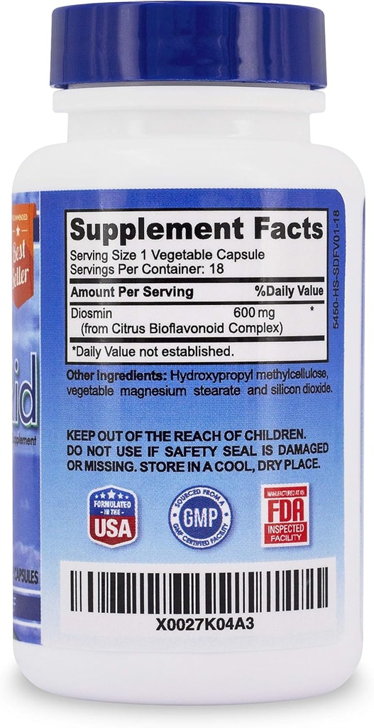 HemRid Ultra - Herbal Hemorrhoid Pills for Quick Comfort (2 semana Dose). Hecho en Estados Unidos. Assurance to Work or Your Money Back.