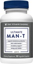 La vitamina Shoppe Ultimate Testosterone - apoya la producción de testosterona, el óxido nítrico Boost, promueve la circulación y promueve la estabilidad energética (90 cápsulas vegetales)