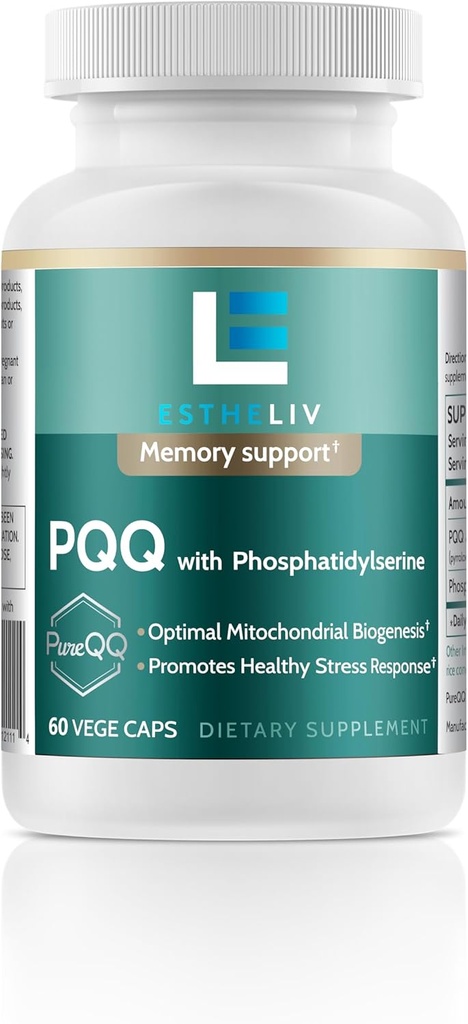 ESTHELIV® PQQ with Phosphatidylserine 60 VegeCaps