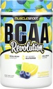 Musclesport BCAA Revolution Amino Acid Powder Supplement for Men &amp; Women - Intra Workout Training Complex - Recovery Supplement (Blueberry Lemonade, 30 Servings)
