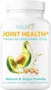 Natural &amp; Vegan-Friendly Joint Health Supplement, Avocado Soy Unsaponifiables 300mg, Non-GMO, Libre de cualquier color rojo, artificial o sabores, lácteo y pez Shell, 60 Day Supply.