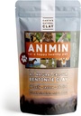 Earth's Living Animin Calcium Bentonite Clay for Pets | 13 oz | Alkalizing Detox Powder Relieves Arthritis, Diarrhea etc | Cleanses Toxins, Parasites, Bacteria | Supports Digestive and Immune System