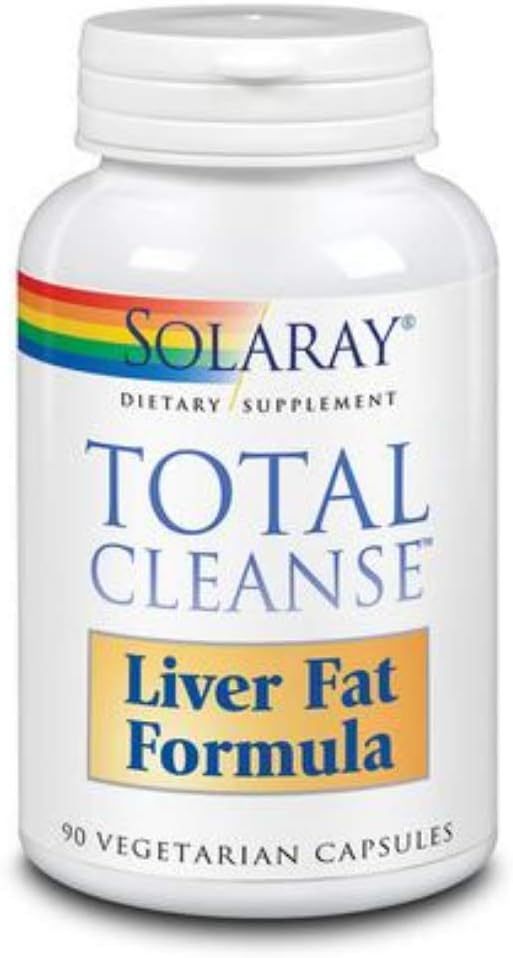 SOLARAY Full Cleanse Liver Fat Fórmula, Veg Cap (Btl-Plastic)