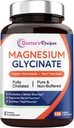 Recetas del doctor Magnesium Glycinate, Chelated " Non Buffered, Highly Absorbable, para adultos de niños, para relajarse " sueño, no GMO, 120 caps Vegan