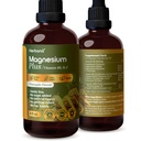 Magnesium Plus Pineapple Flavor - Magnesium Citrate, Glycinate/L-threonate &amp; Vitamin B6, D, C/Liquid Drops Suplemento 4 fl oz - Advanced Complex - 90-Day Supply