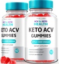 laboratorios de rize - ACV for Keto Health Gummies - 750mg Pérdida avanzada de peso con Apple vinagre suplemento ACV para grasa de vientre (120 Gummies)