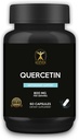 Klever Lifestyle | Quercetin with Bromelain Supplement | Antioxidant Properties, Brain Health | 60 Capsules | 800mg per Serving