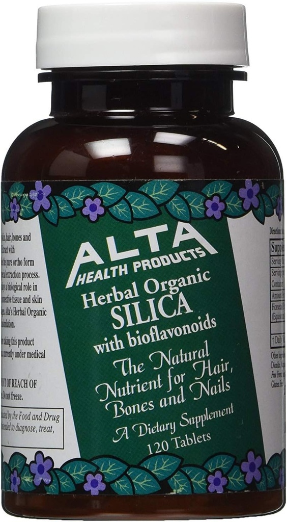 Alta Health Products Silica con Bioflavonoides - 120 tabletas, Pack de 3