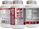 AMO MI PETS LLC Dog Gum Health - Dog Teeth Health Complex - for Healthy Gums and Bad Breath - Dog Mineral Supplement - 60 Treats (1 Bottle)
