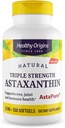 Healthy Origins Astaxanthin 12 mg (Natural, Astapure, Triple Strength, Non-GMO, Gluten Free, Eye Support, Joint Support, Immune Support), 150 Softgels