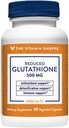 La Vitamina Shoppe Reducido Gluthathione 500MG, Suplemento Antioxidante que soporta la salud celular inmune (60 cápsulas)