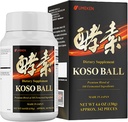 Bola de Koso Infundida con ingredientes fermentados puros 160, soporta estomacales " Salud intestina, salud inmune, suplementos japoneses para bienestar general " nutrición equilibrada, pequeñas 342 piezas, paquete de 1