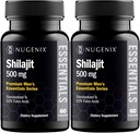 Nugenix Essentials Shilajit Capsules Suplemento - 500 mg, Estándarizado a 50% Ácidos Fulvicos, 120 cápsulas