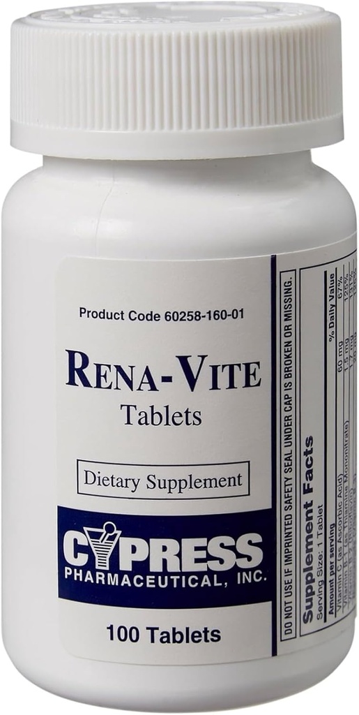 Rena-Vite Tablets, 100 Tablets Por Bottle (3 Bottles)