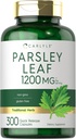 Carlyle Parsley Leaf Capsules 1200mg | 300 Count | Non-GMO, Gluten Free Supplement