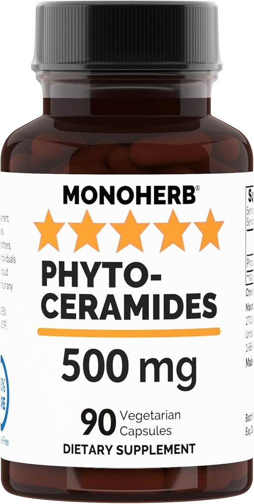 MONOHERB Fitoceramides 500 mg por cápsula - 90 cápsulas