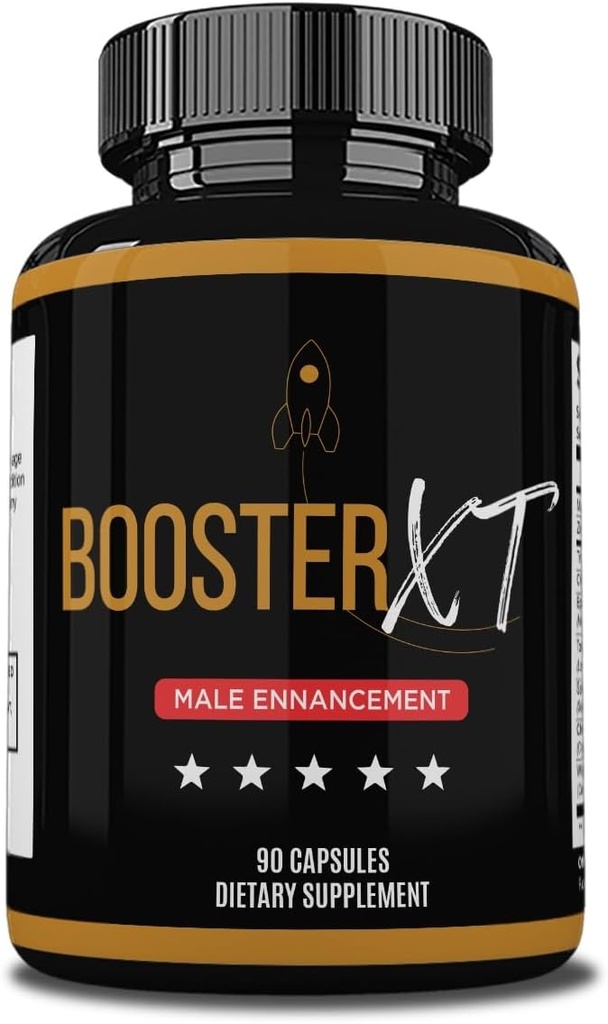 Zonata Booster XT Suplementos dietéticos para Hombres, Booster XT Desempeño de Mejora Natural, Booster XT Endurance y Niveles de Energía, Booster XT Niveles de Energía Sustentable (90 cápsulas)