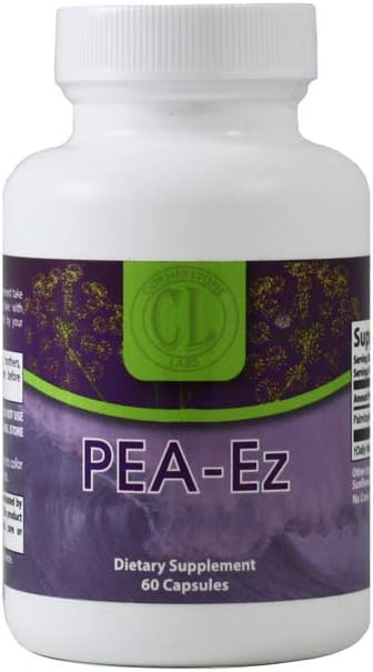 Pea-EZ (Palmitoylethanolamide) cápsulas, 400 mg, 60 conteos