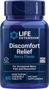 Extensión de la vida Pea Discomfort Relief (Berry Flavor) para el dolor menor ocasional y el malestar – Palmitoylethanolamide Suplemento - Gluten-Free, Non-GMO, Vegetariano – 60 Tablas Chewable
