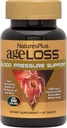 Natures Plus AgeLoss Blood Pressure Support - 90 Tablets - with Trans-Resveratrol & 1200 mg de Whole Foods - Vegetarian, Gluten Free - 30 Servings