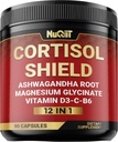 12in1 Escudo de cortisol - Ashwagandha y Magnesio &amp; 10 Más - 90 cápsulas