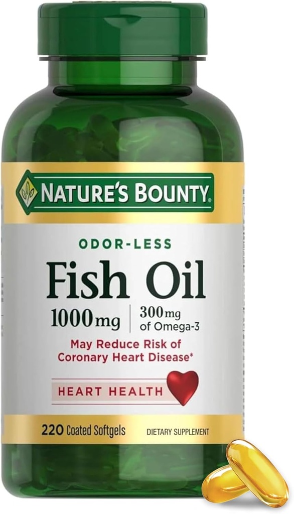 Aceite de pescado rebotado de la naturaleza, 220 Conde