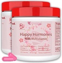 Nuevo PCOS multivitamínico de actualización,2024 Multivitamínico, Equilibrio hormonal para Mujeres-Cycle Apoyo Suplementos-Menopaus y Mood Support PMS Apoyo para Mujeres (240 cápsulas (Pack of 2))