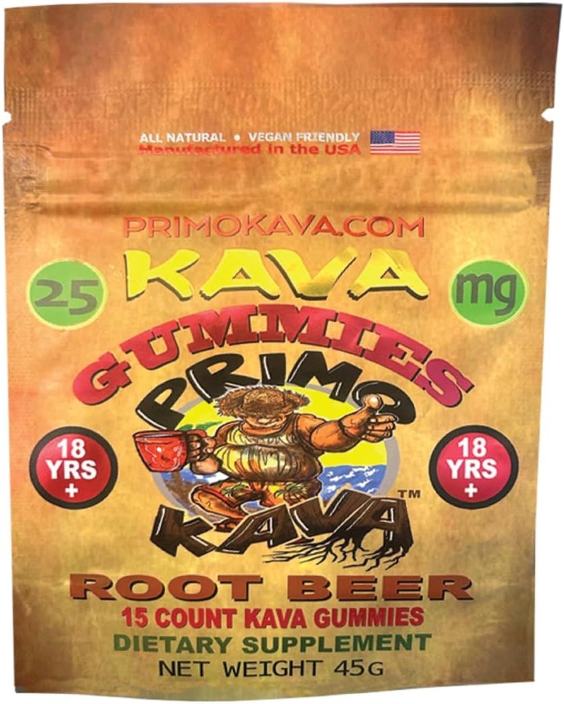 Gummies ← Authentic Kava de Fiji ← Fast Acting Kava Root Extract for Calming and Relaxation TEN 25mg Potent Kavalactones TEN 15 Conteo ANTERIGEN Experiencia Adaptogénica