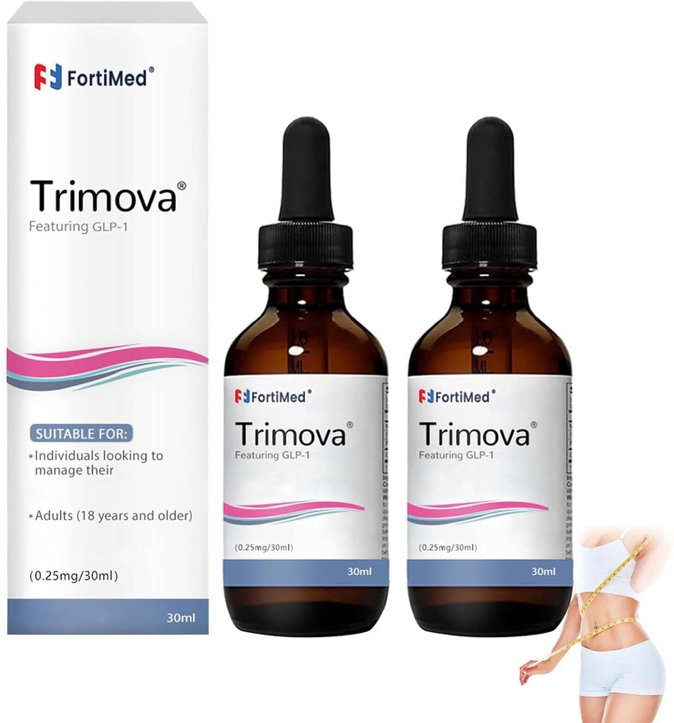 BKX Trimova gotas, gotas de vitamina para hombres y mujeres, vitamina natural para hombres y mujeres (2Pcs)