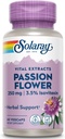 Solaray Passion Flower Extract Suplemento, 250 mg  60 Conde