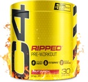 Cellucor C4 Ripped Pre Workout Powder Fruit Punch - Creatine Free + Sugar Free Preworkout Energy Supplement for Men &amp; Women - 150mg Caffeine + Beta Alanine + Weight Loss - 30 Servings
