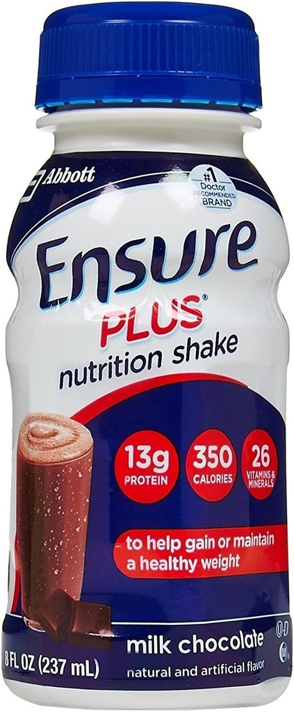 Asegurar más Nutrición botellas de afeitado - Chocolate de leche - 8 oz - 6 pk