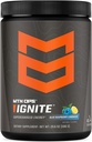 MTN OPS Ignite Energy Drink Powder, Gluten Free Nootropic Supplement Drink Mix, L Arginine, L Citrulline, Caffeine &amp; Nootropic Sugar Free Drink Mix, 45 Servings, Blue Raspberry Lemonade