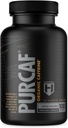HOSSTILE PurCaf Caffeine Capsules orgánicos, Suplemento de Energía Natural, No Cangrejo o Jitters, Pre Workout Focus & Energy, 200mg Por Serving, 100 Pills