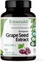 EMERALD LABS European Grape Seed Extract - Antioxidant &amp; Immune Support Supplement - Supports Healthy Blood Flow - 90 Vegetable Capsules (90-Day Supply)