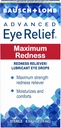 Bausch & Lomb Advanced Eye Relief Maximum Redness Lubricant Eye Drops from 0.5 Fl Oz (15 mL) - Pack of 5