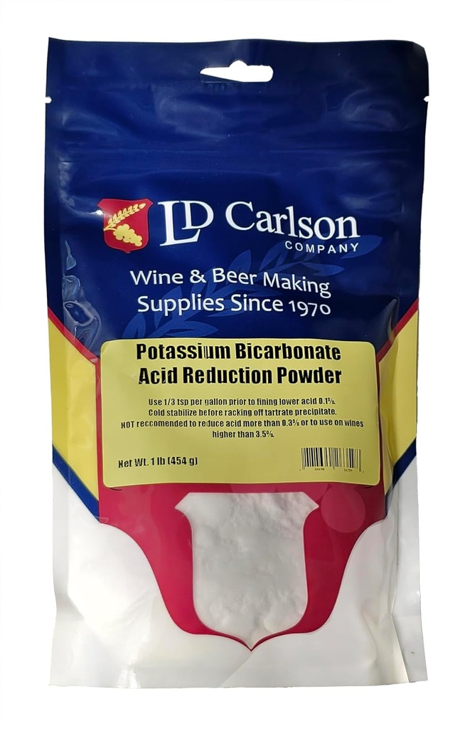 Bicarbonato de potasio - 1 lb.