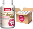 Fórmulas Jarrow QH-Absorb, 200 mg, Suplemento dietético Ubiquinol para la función cardiovascular saludable, 60 Softgels, 60 Day Supply (PACK OF12)