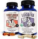 Legendairy Milk Sunflower Lecithin + Lechita - Breastfeeding Supplements for Milk Supply Increment and Clogged Milk Ducts - Lactation Supplement for Milk Flow and Boost Milk Production