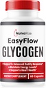 NutraRize Easy Flow Glycogen, EasyFlow Glycogen Support Capsules, Easy Flow Glyco Optimizer, Official EasyFlow Glyco Optimiser Caps, Easy Flow Detox Cleanse, Easy Flow Glycol (60 cápsulas)