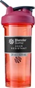 BlenderBottle Shaker Bottle Pro Series Perfecto para Protein Shakes y Pre Workout, 28-Once, Full-Color Coral