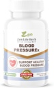 ZEN LIFE HERB Blood PressuREx - Heart Health Blood Pressure Support Supplement-Support Blood Pressure &amp; Healthy Circularity Naturally Ginseng Plus Blend 100% Pure Plant-Based Supplement (60 Capsules)
