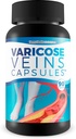 Varicosa Veins Capsules - Nuestra Mejor Varicosa Natural Tratamiento - Varicosa Veinte Suplemento Anti Varicosa Veinas Mujeres - Herbal Varicosa Veins Tratamiento para Legas - Herbal Remedios para Veinas Varicosa