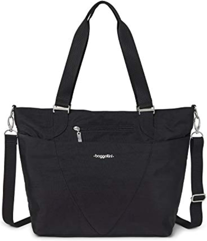 Baggallini Avenue Tote - 12x18 Laptop Tote Bag for Women - Lightweight Work Travel Carry On Bag