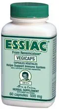 Medicina Herbal Tradicional Essiac, 60 cápsulas herbales