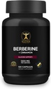 Klever Lifestyle ← Berberine Supplement TEN Natural Compound, Immune Support, Gluten Free, Vegan TEN 120 Capsules ANTE 1200mg por Serving