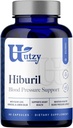 Utzy Naturals Hiburil ¦ Blood Pressure Support Fórmula  durable with Olive Leaf Extract, Hibiscus Extract, " Lemon Balm Extract  90 Capsules