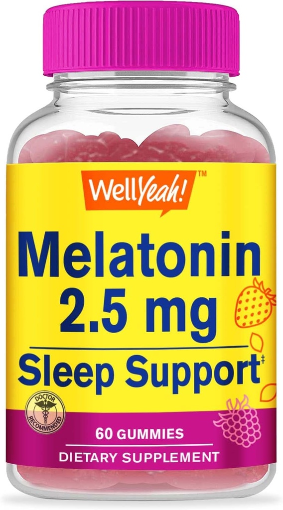 WellSí 2.5mg Melatonin Gummies - 60 Conde
